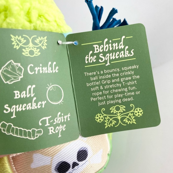 BarkBox Apawthecary’s Poison Crinkle Squeaker Dog Toy from April 2019 - NWT - Picture 9 of 9